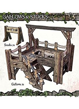 Gallow and stocks